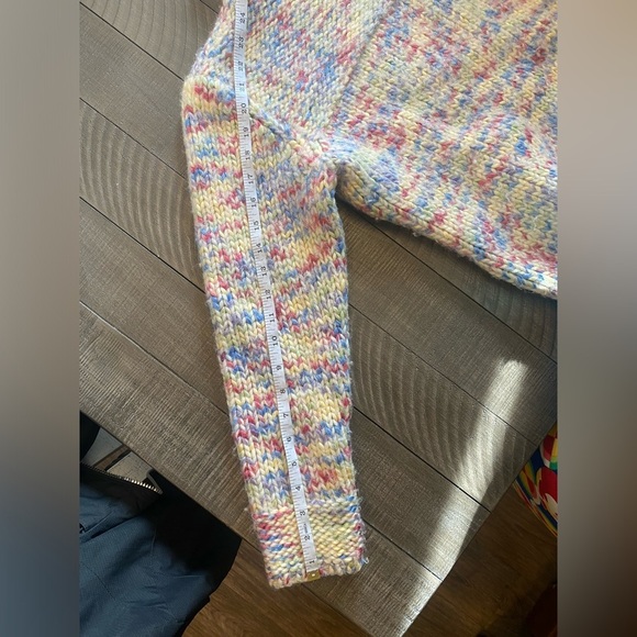 Talbots wool blend pastel vintage sweater - Picture 8 of 9